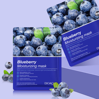 Blueberry face mask