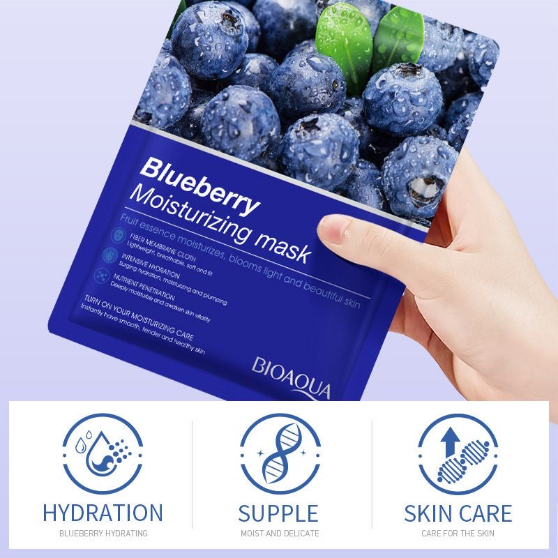 Blueberry face mask