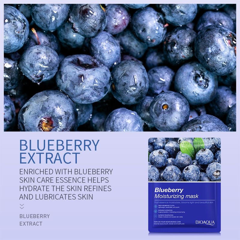 Blueberry face mask