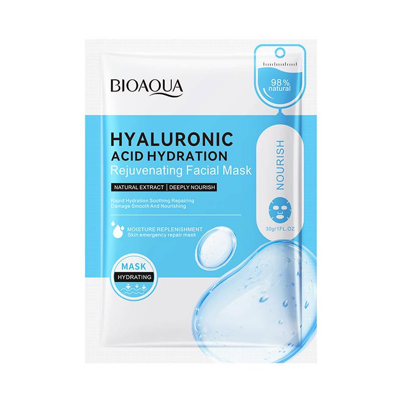 Hyaluronic acid face mask