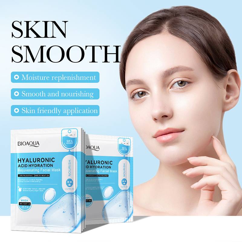 Hyaluronic acid face mask