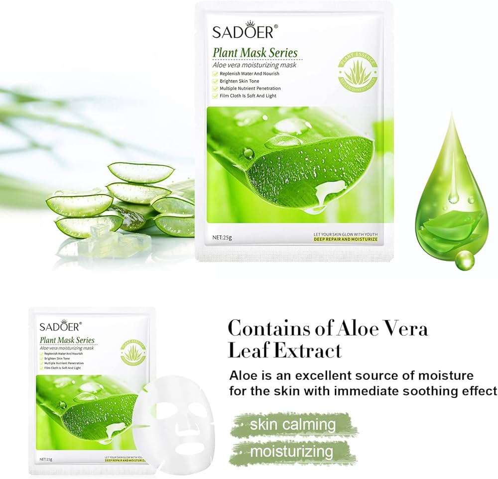 Aloe vera face mask