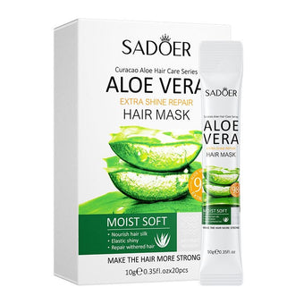 Aloe vera hair mask