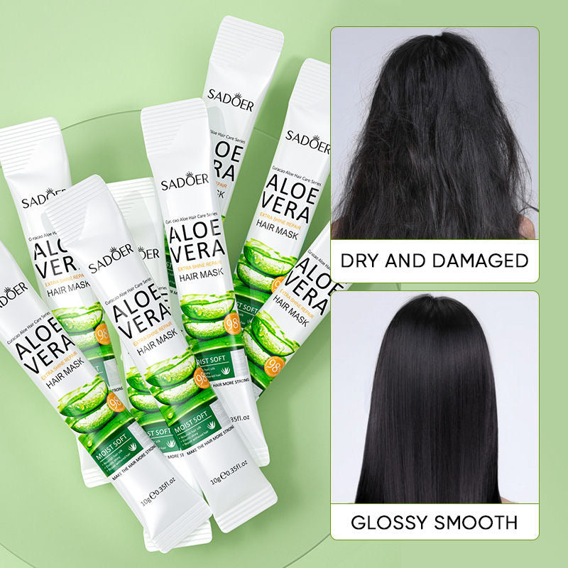 Aloe vera hair mask