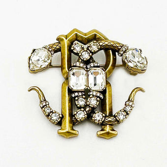 An Original Roberto Cavalli Snake Brooch