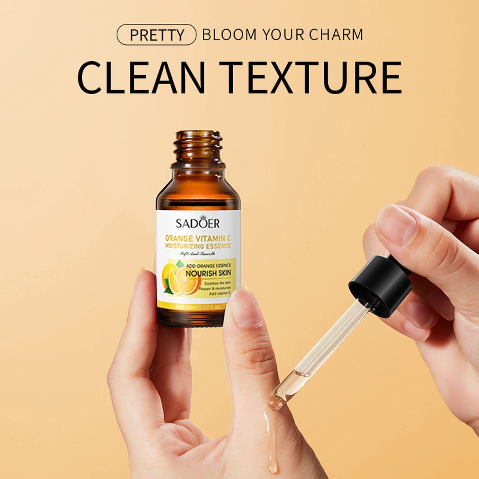 Orange vitamin c essence