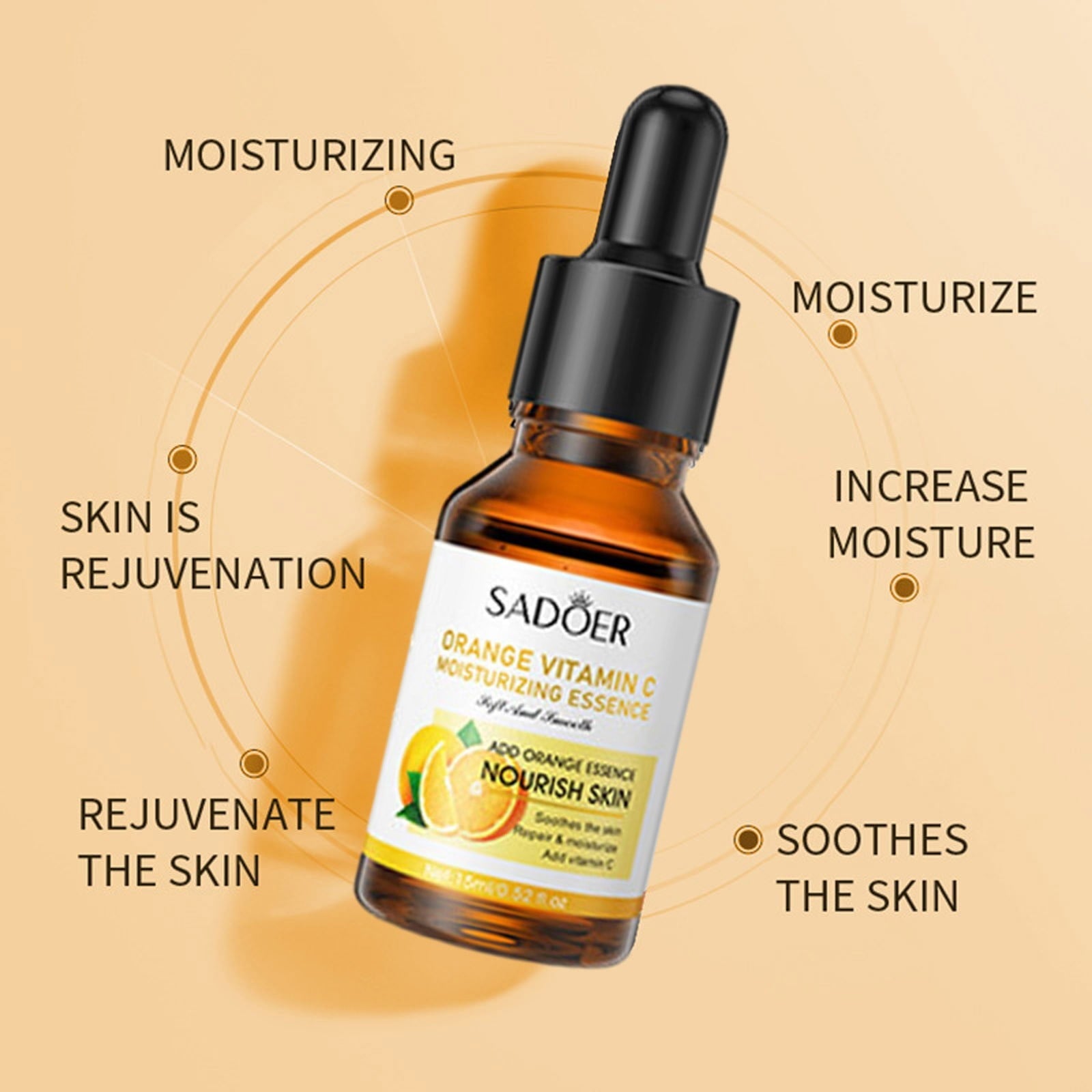Orange vitamin c essence