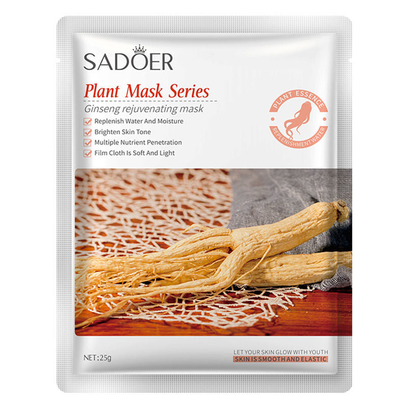 Ginseng face mask
