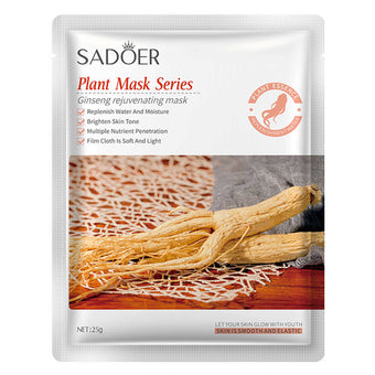 Ginseng face mask