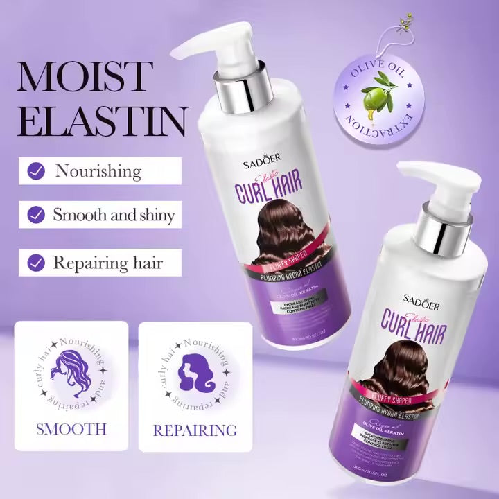 Moisturizing elastin