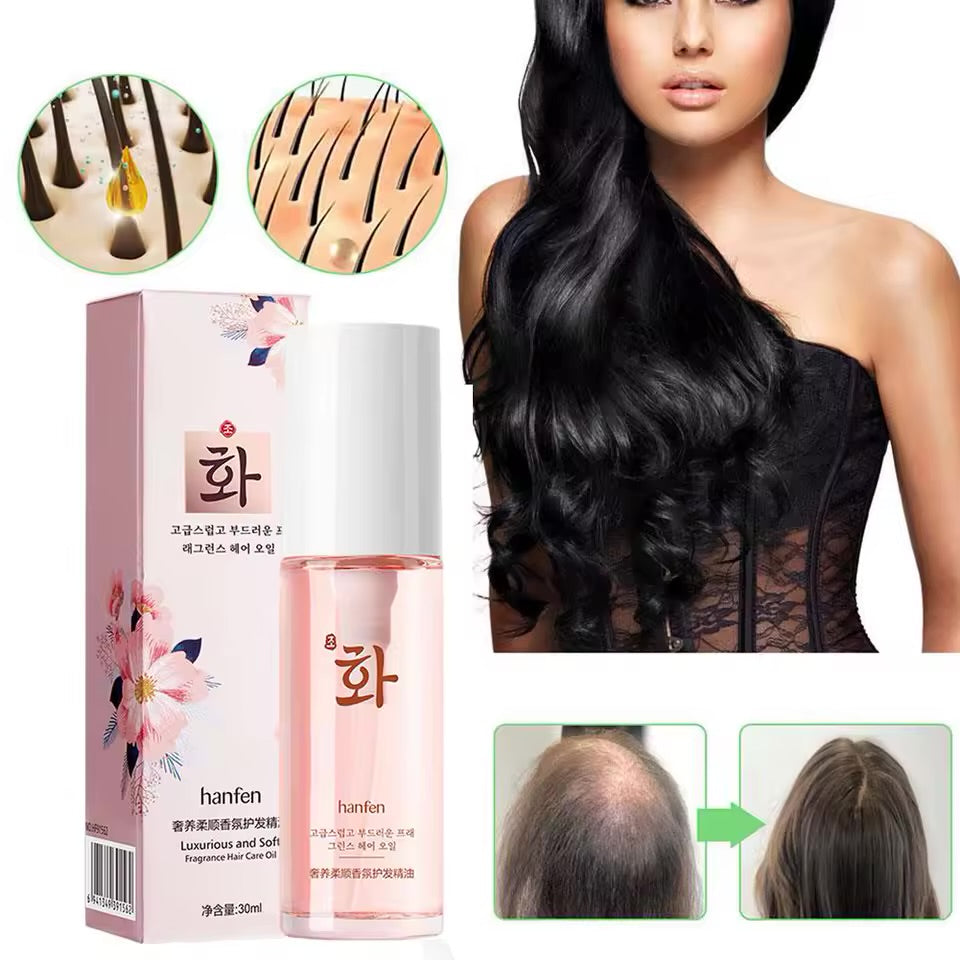 Hair care essential oil