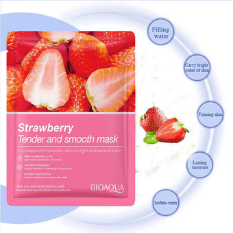 Strawberry face mask