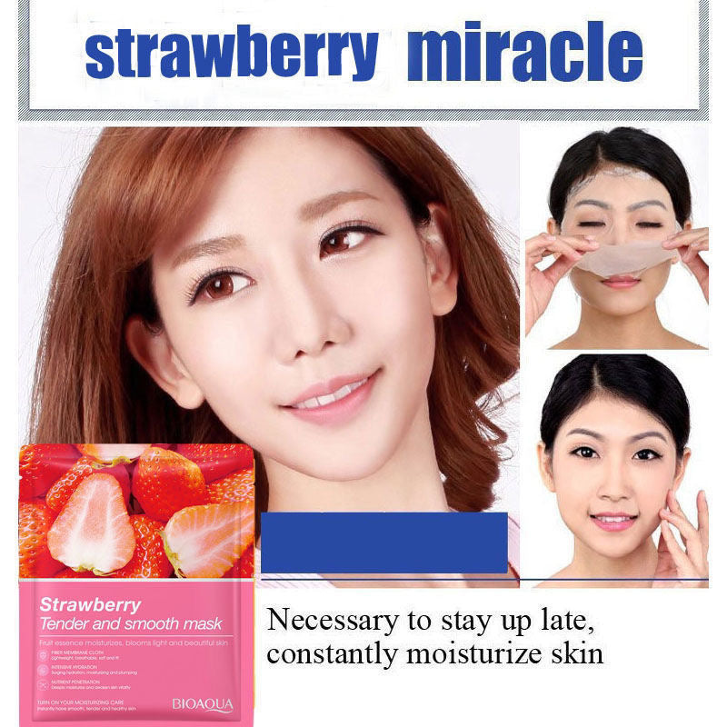 Strawberry face mask