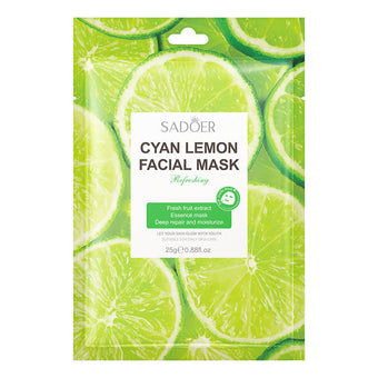 Lemon face mask
