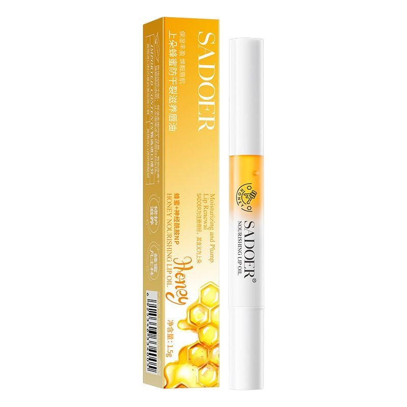 Honey anti-cracking lip oil