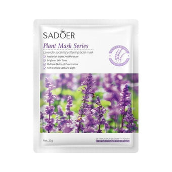 Lavender face mask