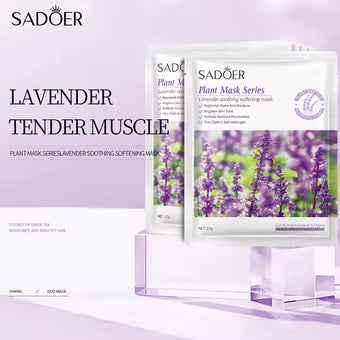 Lavender face mask