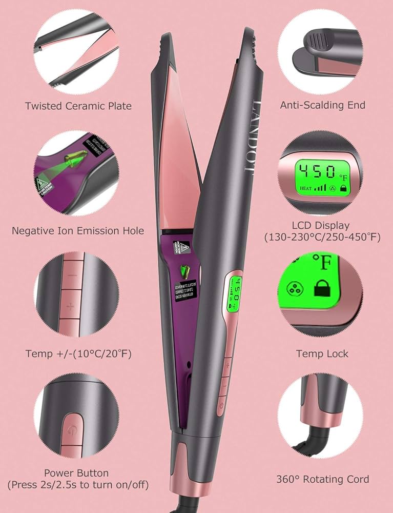 LANDOT Iron Hair 2 in 1