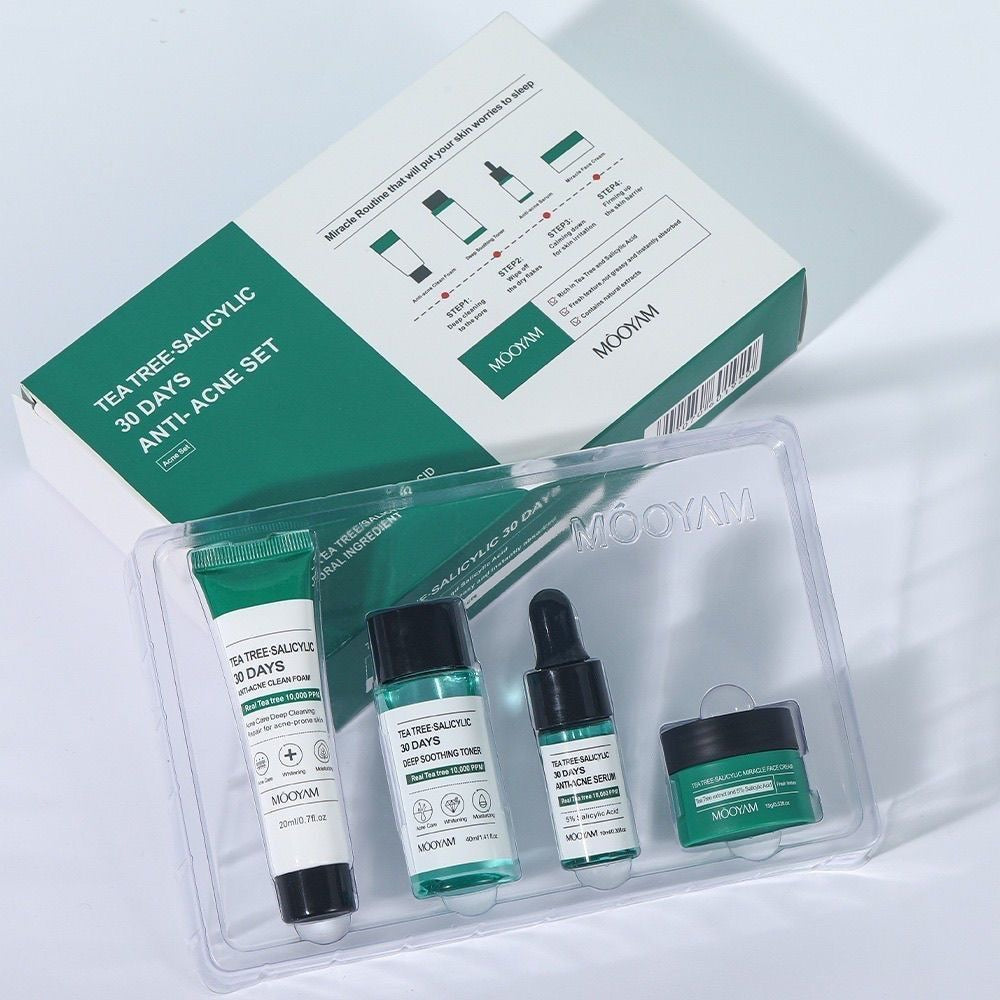 MOOYAM tea tree Salicylic 30days Anti- Acne Set
