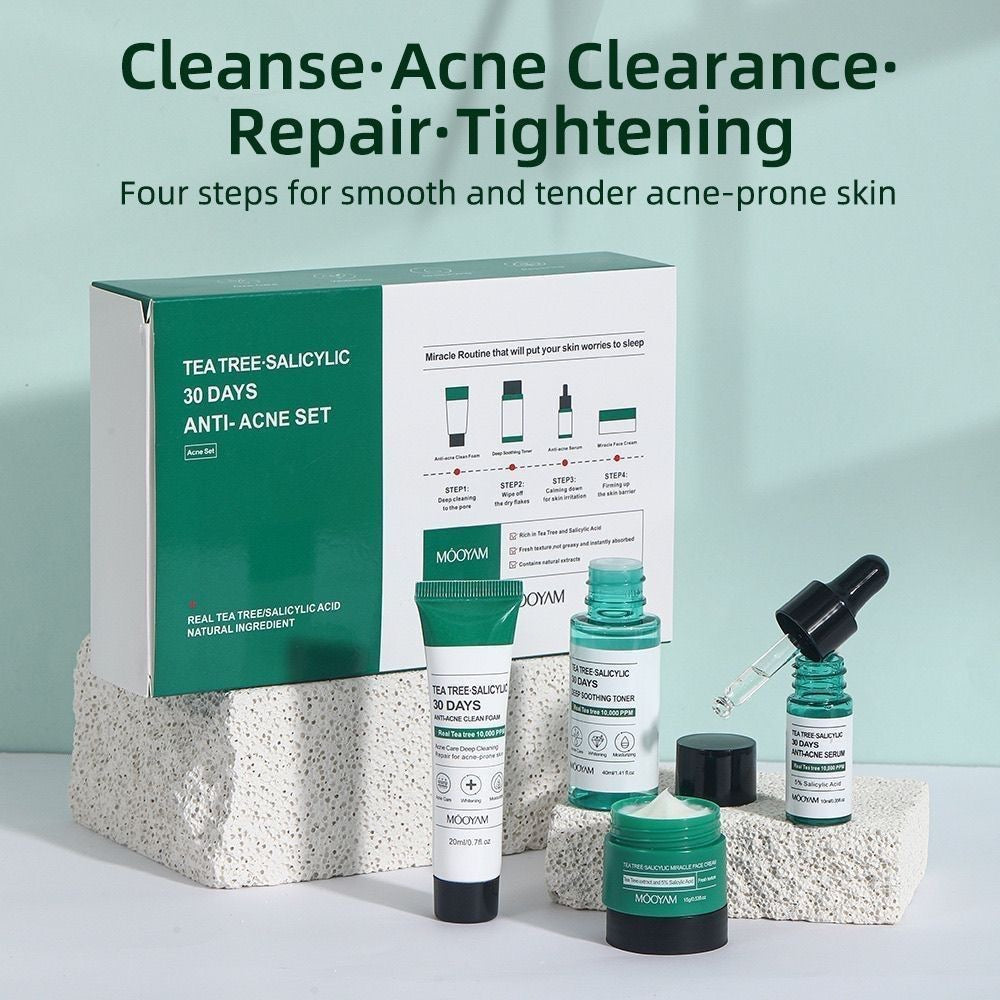 MOOYAM tea tree Salicylic 30days Anti- Acne Set