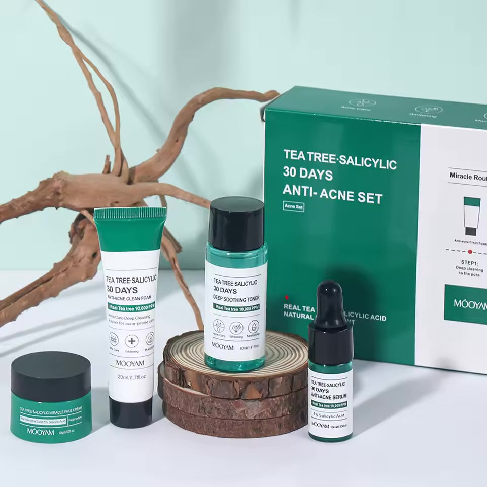 MOOYAM tea tree Salicylic 30days Anti- Acne Set