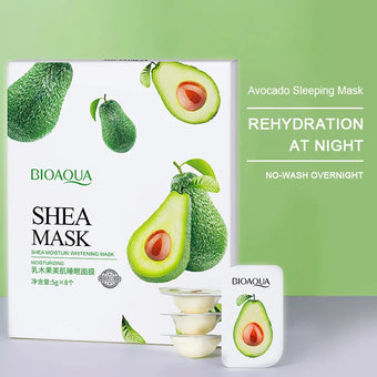 Shea Butter Sleep Face Mask 5g*8