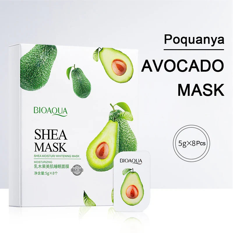 Shea Butter Sleep Face Mask 5g*8