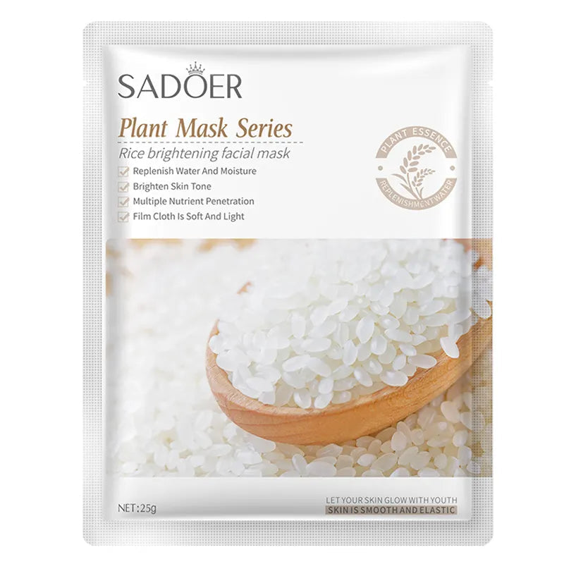Rice face mask
