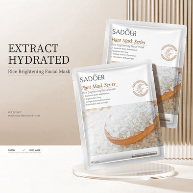 Rice face mask