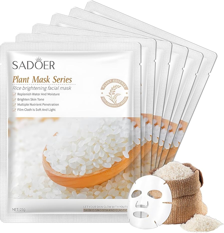 Rice face mask