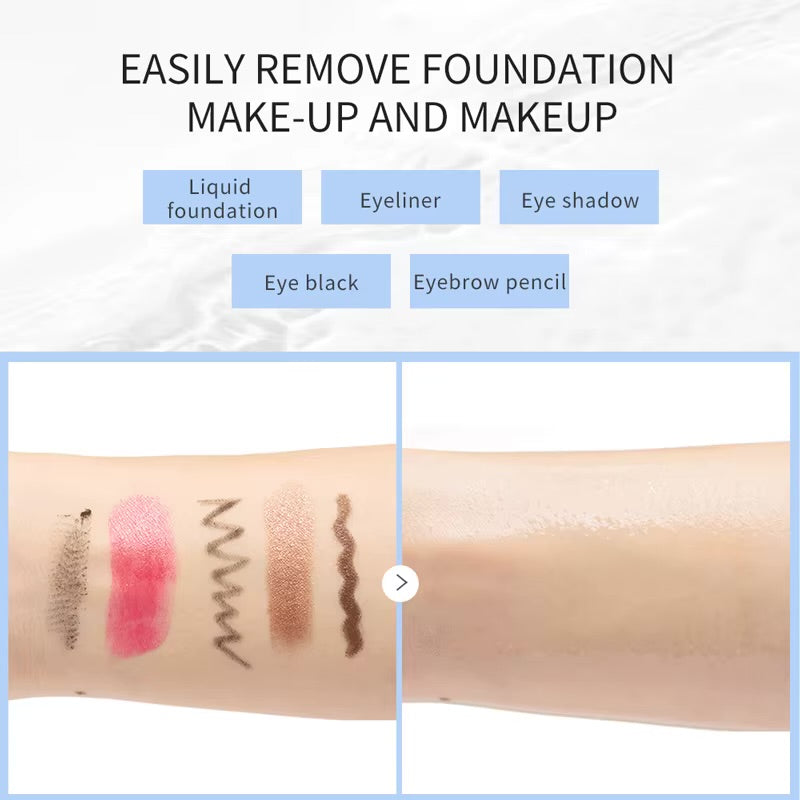 Soft makeup remover