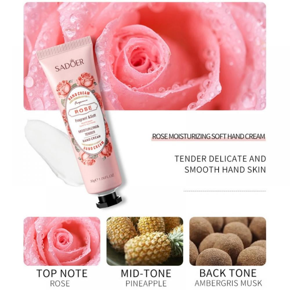 Colorful flower&fruit hand cream set