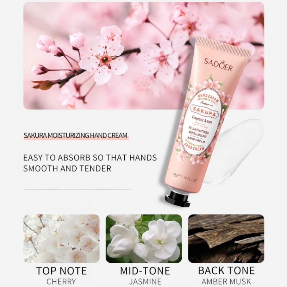 Colorful flower&fruit hand cream set