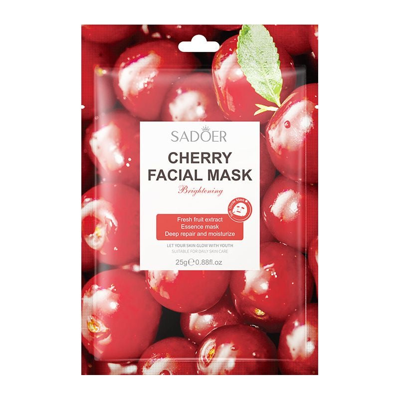 Cherry face mask