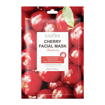 Cherry face mask