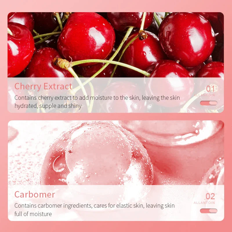 Cherry face mask