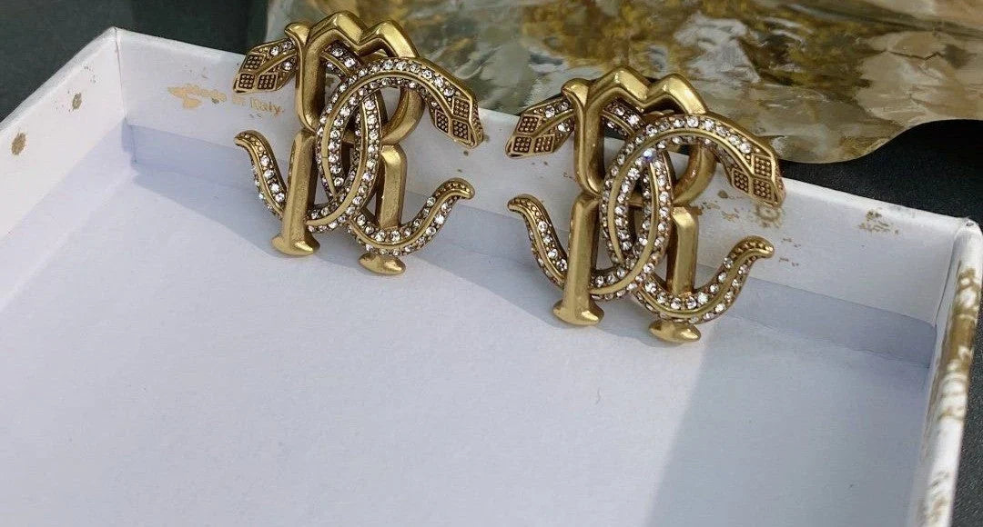 Robert Vintage Serpentine Earrings