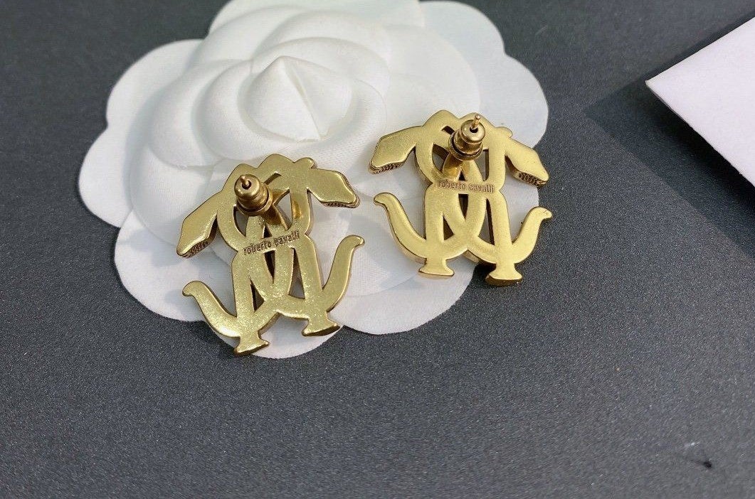 Robert Vintage Serpentine Earrings