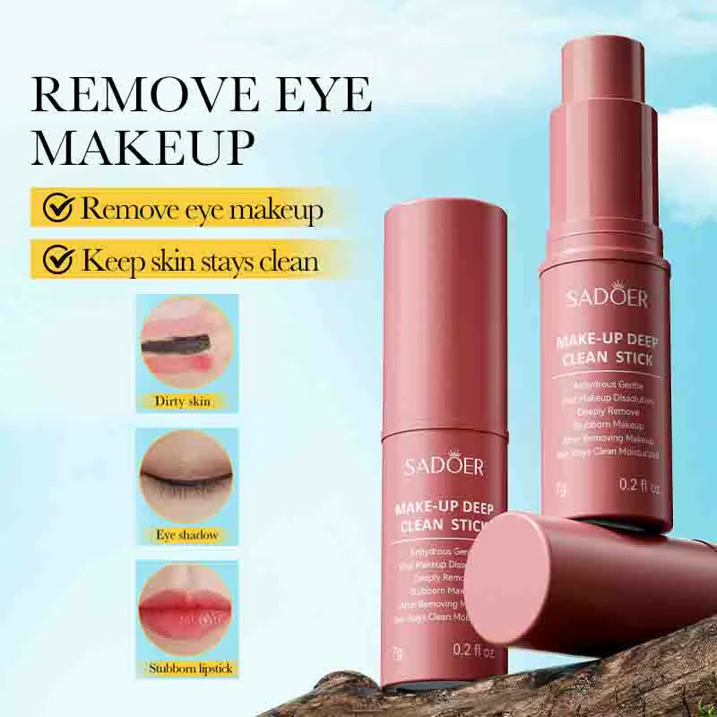 Deep makeup remover stick