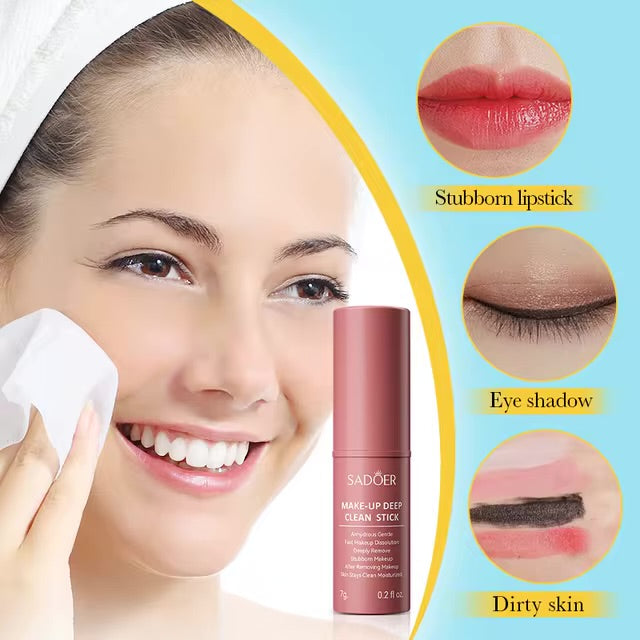 Deep makeup remover stick