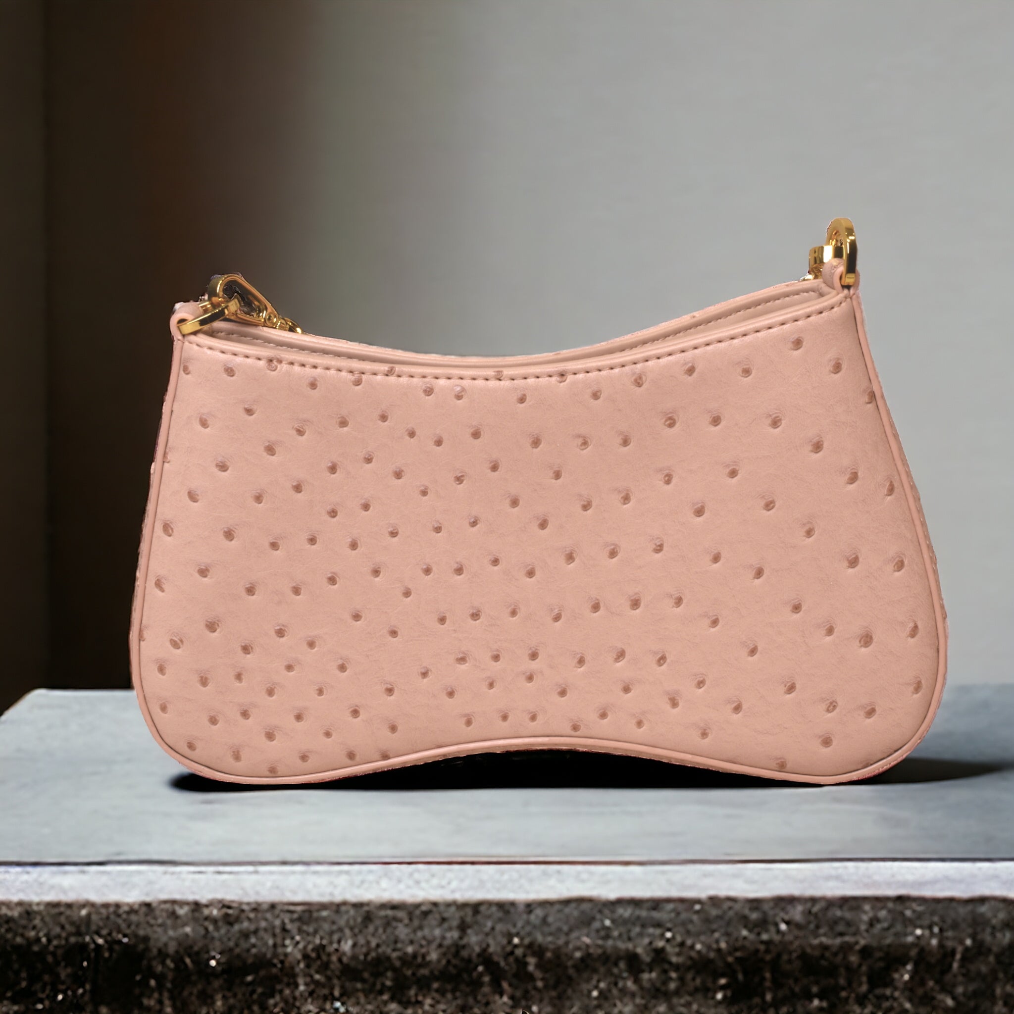 Prada Cleo ostrich leather - Laxe Online