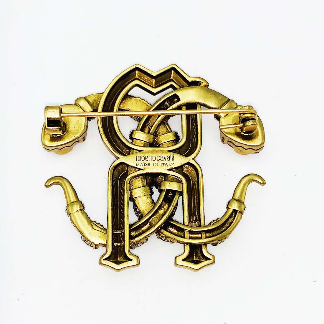 An Original Roberto Cavalli Snake Brooch