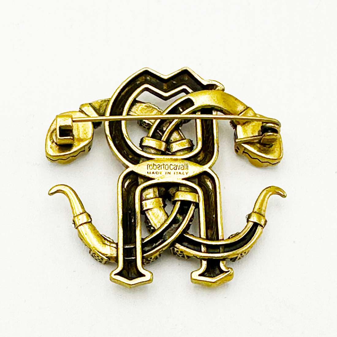 An Original Roberto Cavalli Snake Brooch