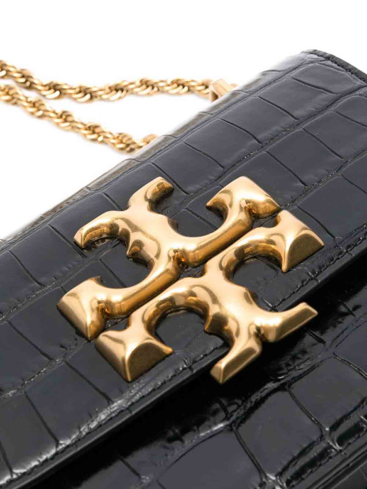 Tory Burch Eleanor bag in crocodile embossed leather - Laxe Online