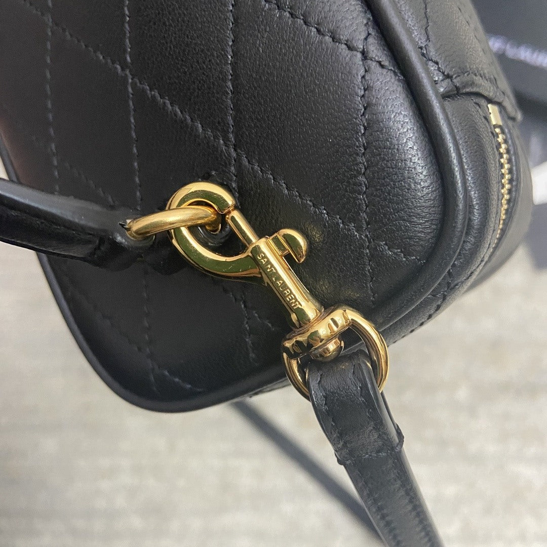 Saint Laurent Quilted East/West Vanity Bag - Laxe Online