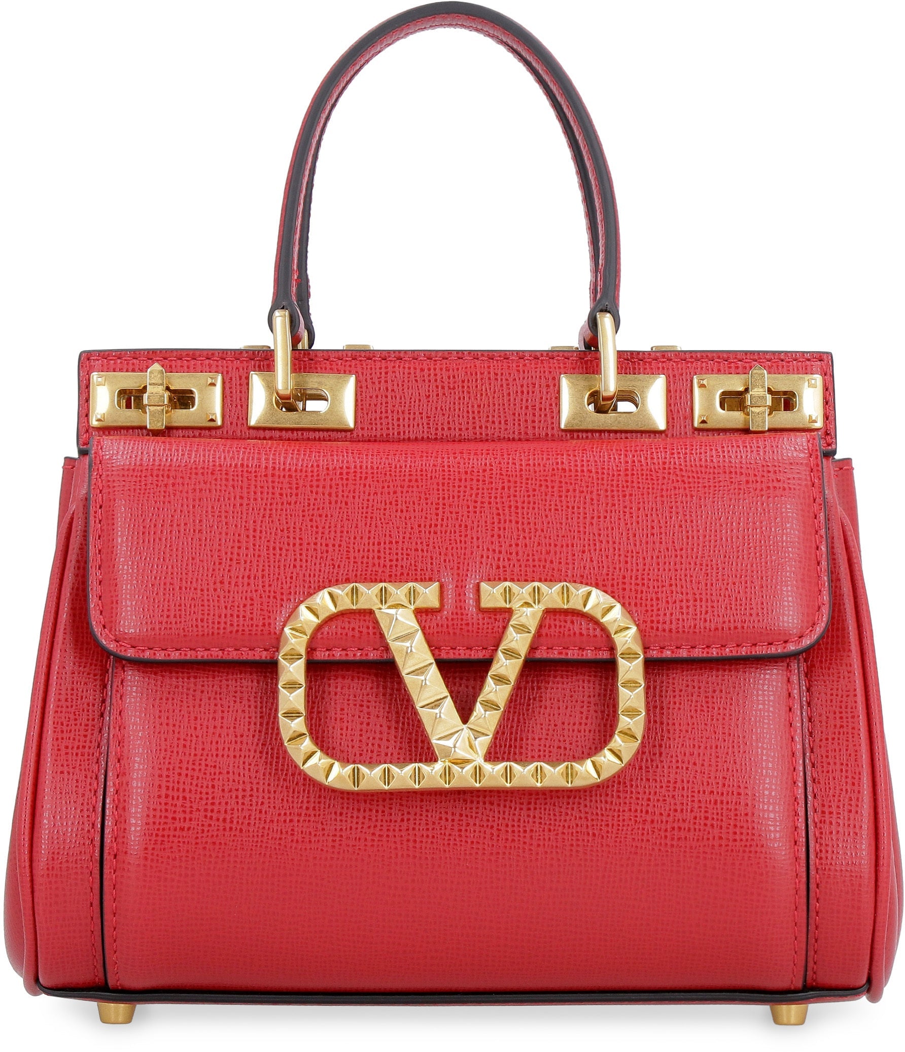 VLOGO leather shoulder bag red - Laxe Online