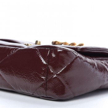 CHANEL dark burgundy matte bag - Laxe Online