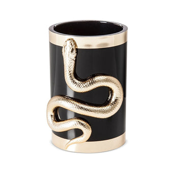 Snake Pattern Makeup Brush Set