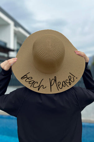 Personalized sun hat