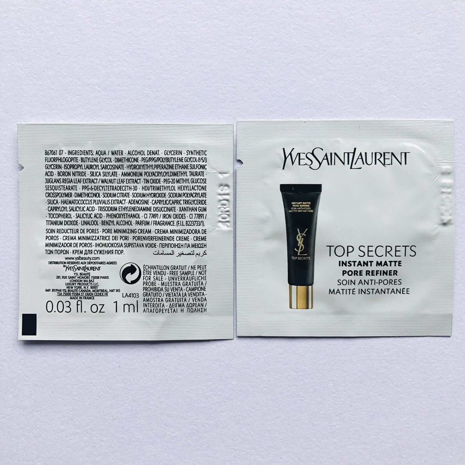 YSL Top Secrets Instant Matte - Laxe Online